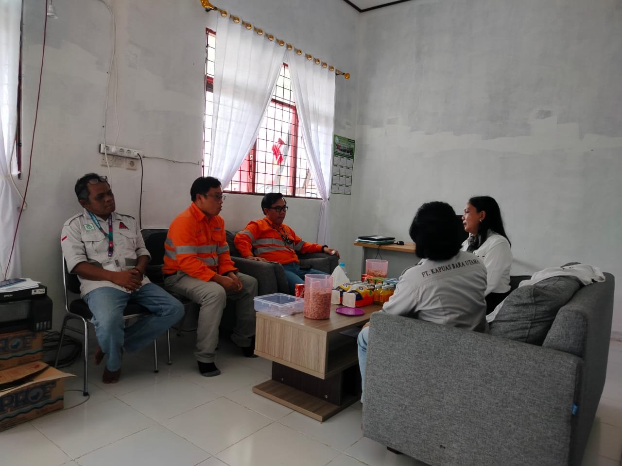 Kegiatan Sosialisasi SMA Negeri 1 Pasak Talawang bersama PT THIESS dan PT KBU