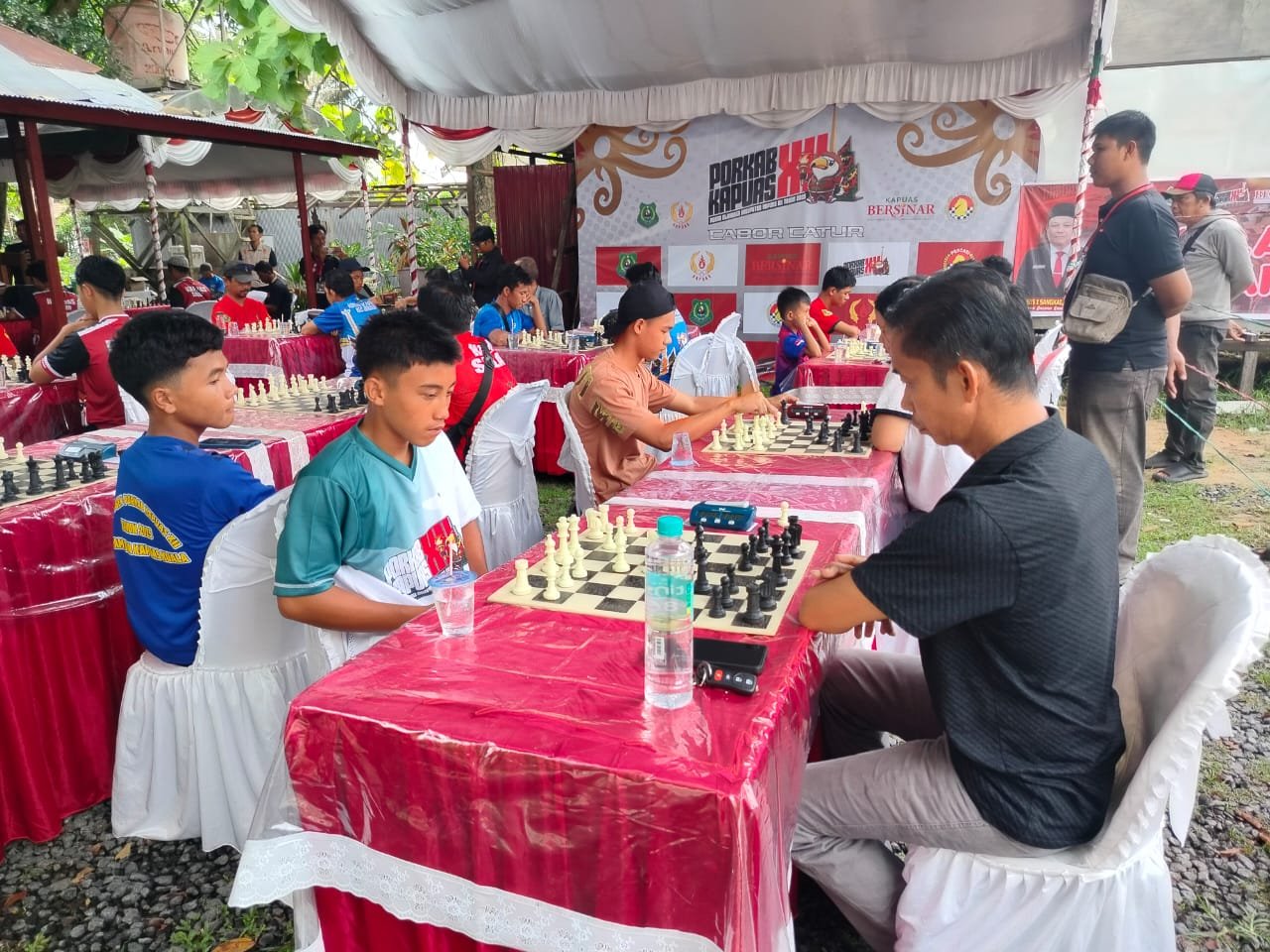 Kegiatan PORKAB Kapuas Lomba Catur yang diikuti Peserta Didik SMA Negeri 1 Pasak Talawang (2)