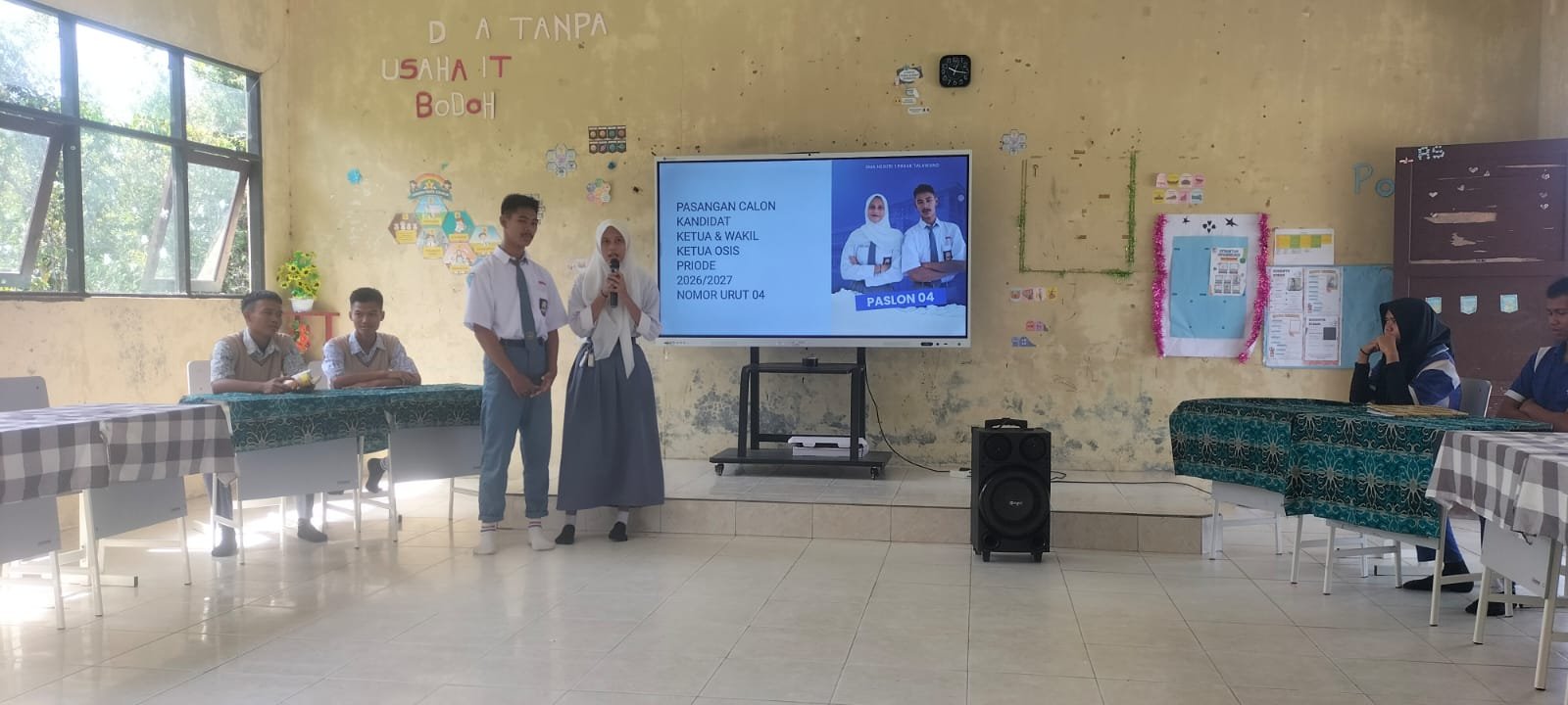 Kegiatan Debat OSIS SMA Negeri 1 Pasak Talawang Periode Tahun 2026/2027