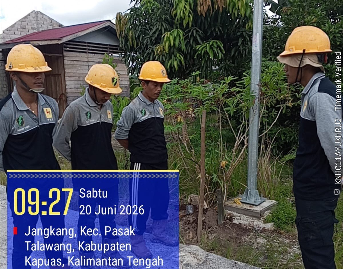 ‎Pembangunan Jaringan Listrik di SMAN 1 Pasak Talawang